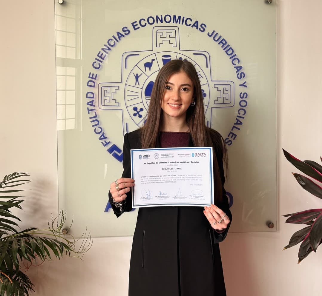 Estefanía Rebuffi  fue una de las jóvenes seleccionadas para participar en la Youth Assembly