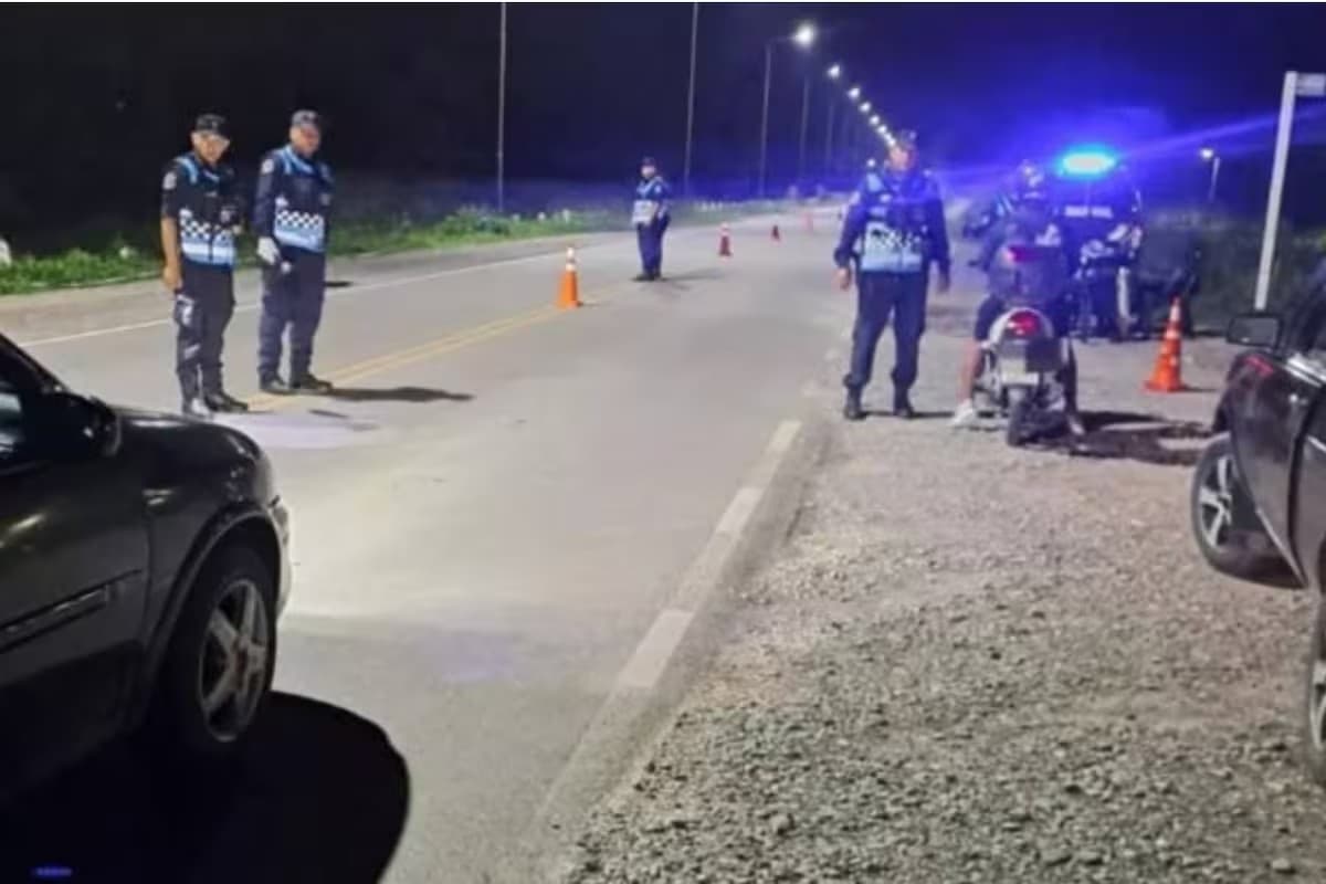 Un motociclista alcoholizado chocó a cinco peregrinas