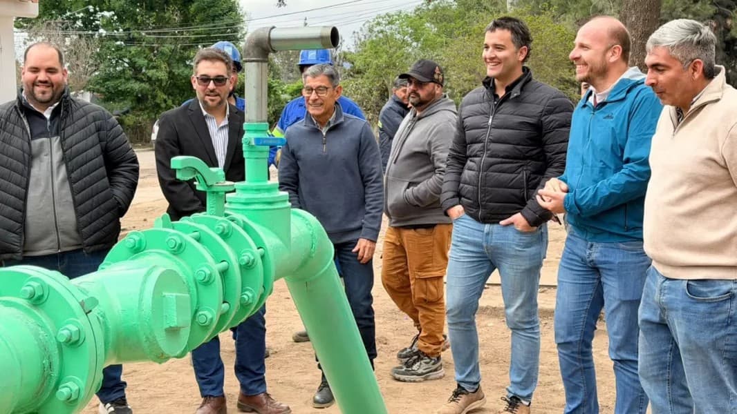 La plaza Las Golondrinas del barrio Villa Los Álamos, en Cerrillos